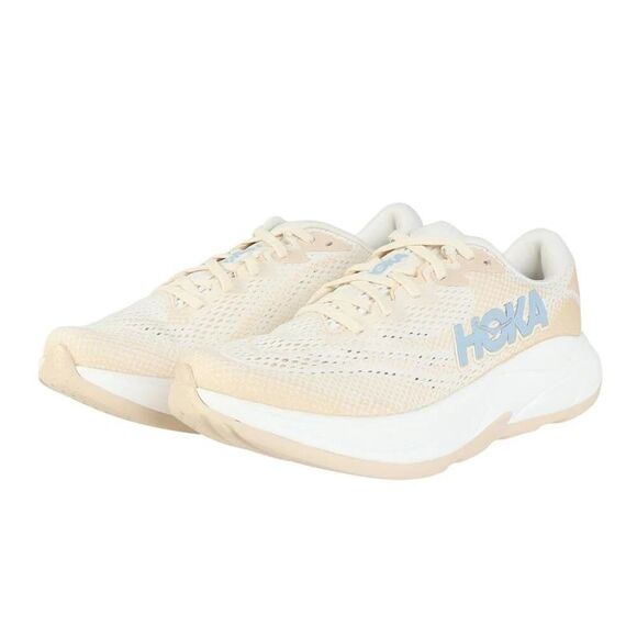 NIB Hoka One Women's RINCON 4 Running Althletic Sneakers ALABASTER OAK BLUE 6.5 - Picture 1 of 8